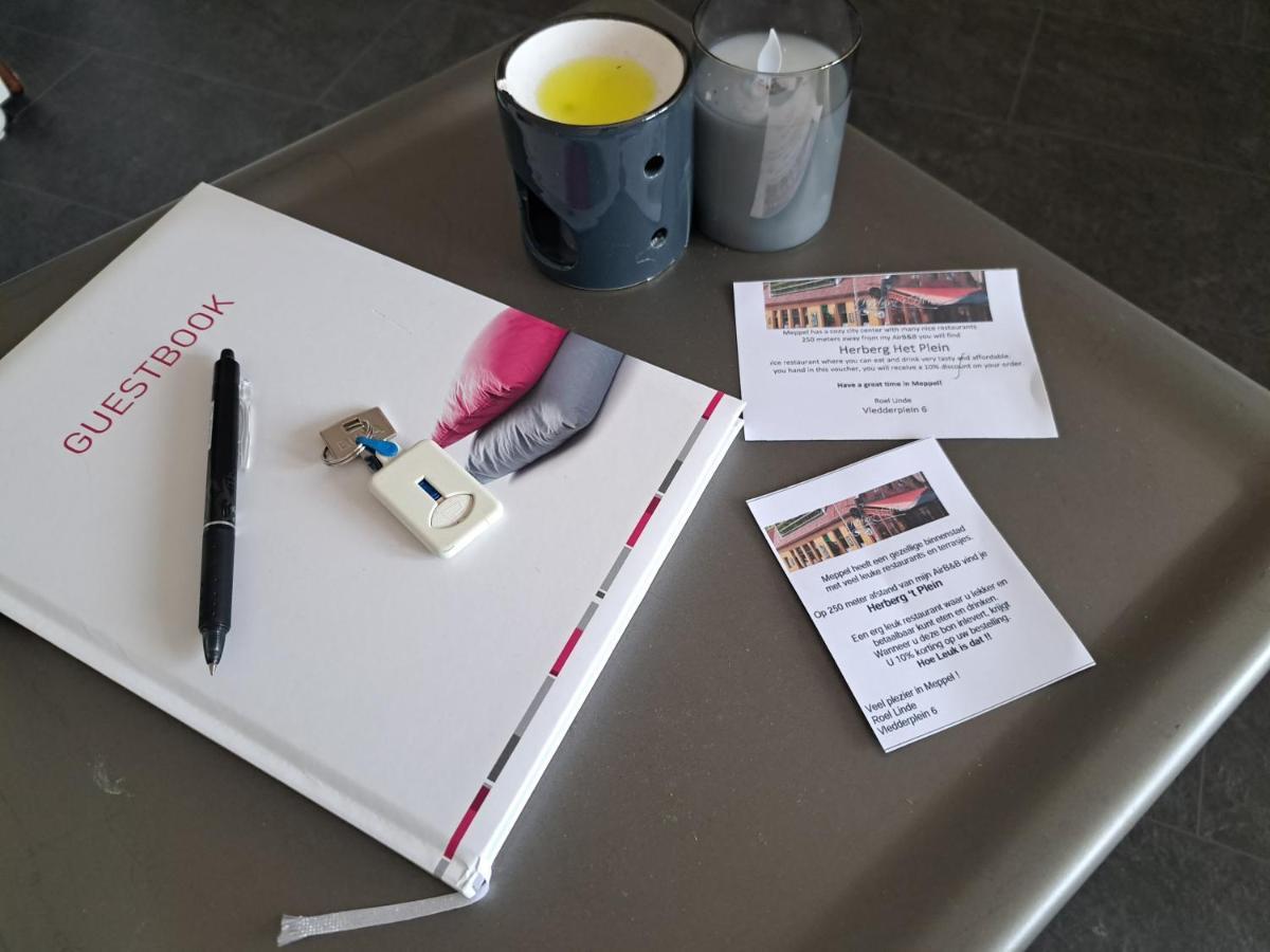 Airbnb 'Logeren Aan Het Plein' In Het Centrum Van Meppel Exterior foto